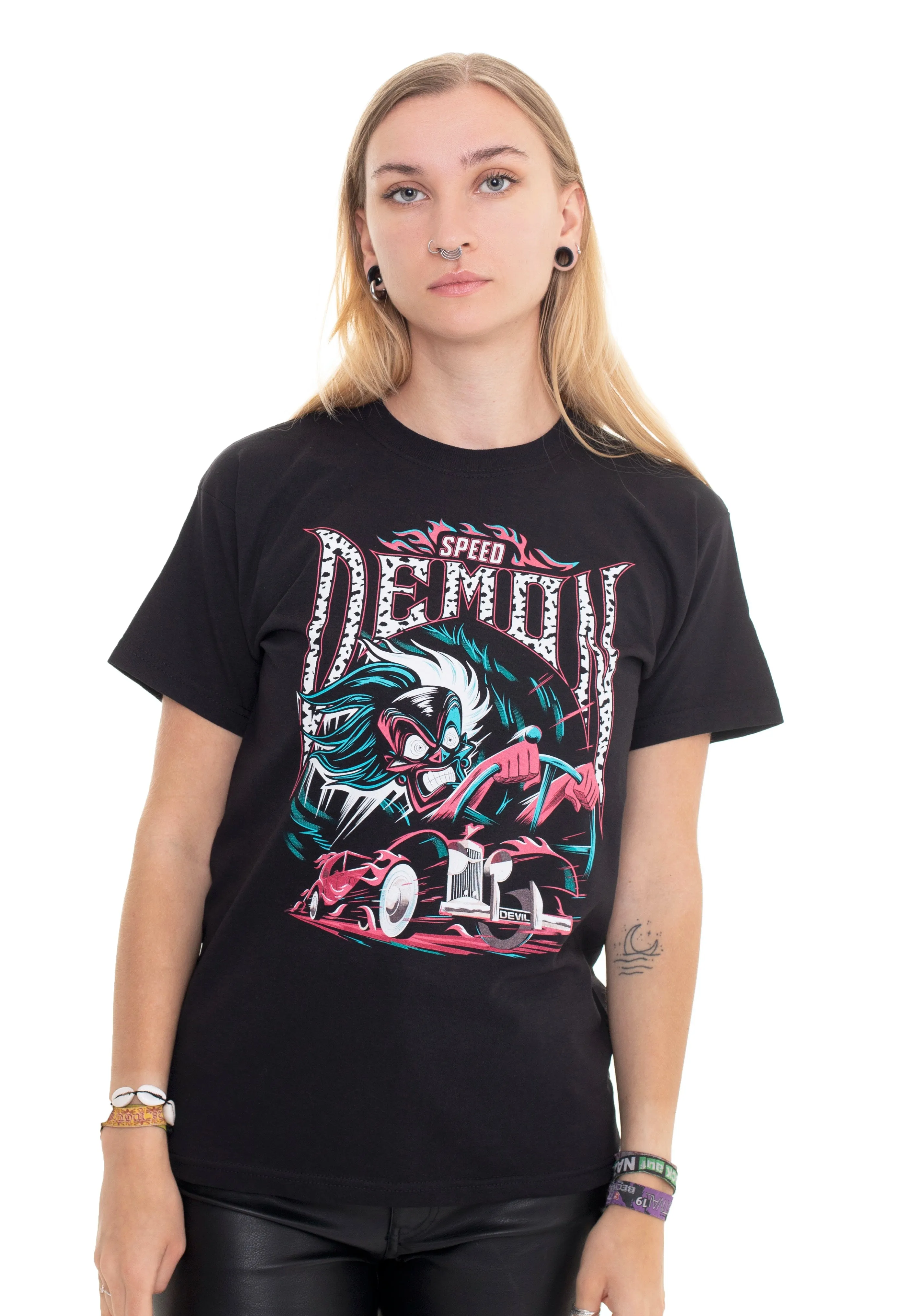 101 Dalmatians - Speed Demon (Cruella De Vil) - T-Shirt