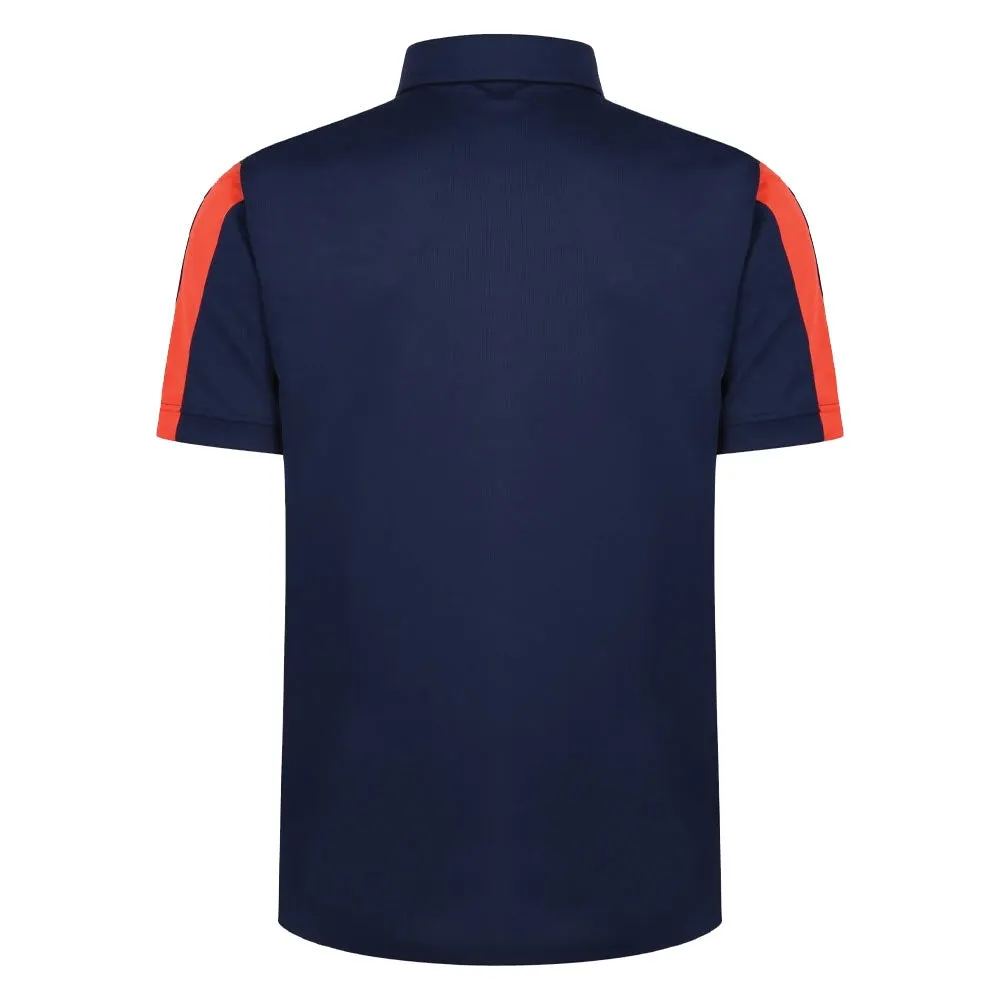 2022-2023 Saracens Travel Media Polo (Navy)