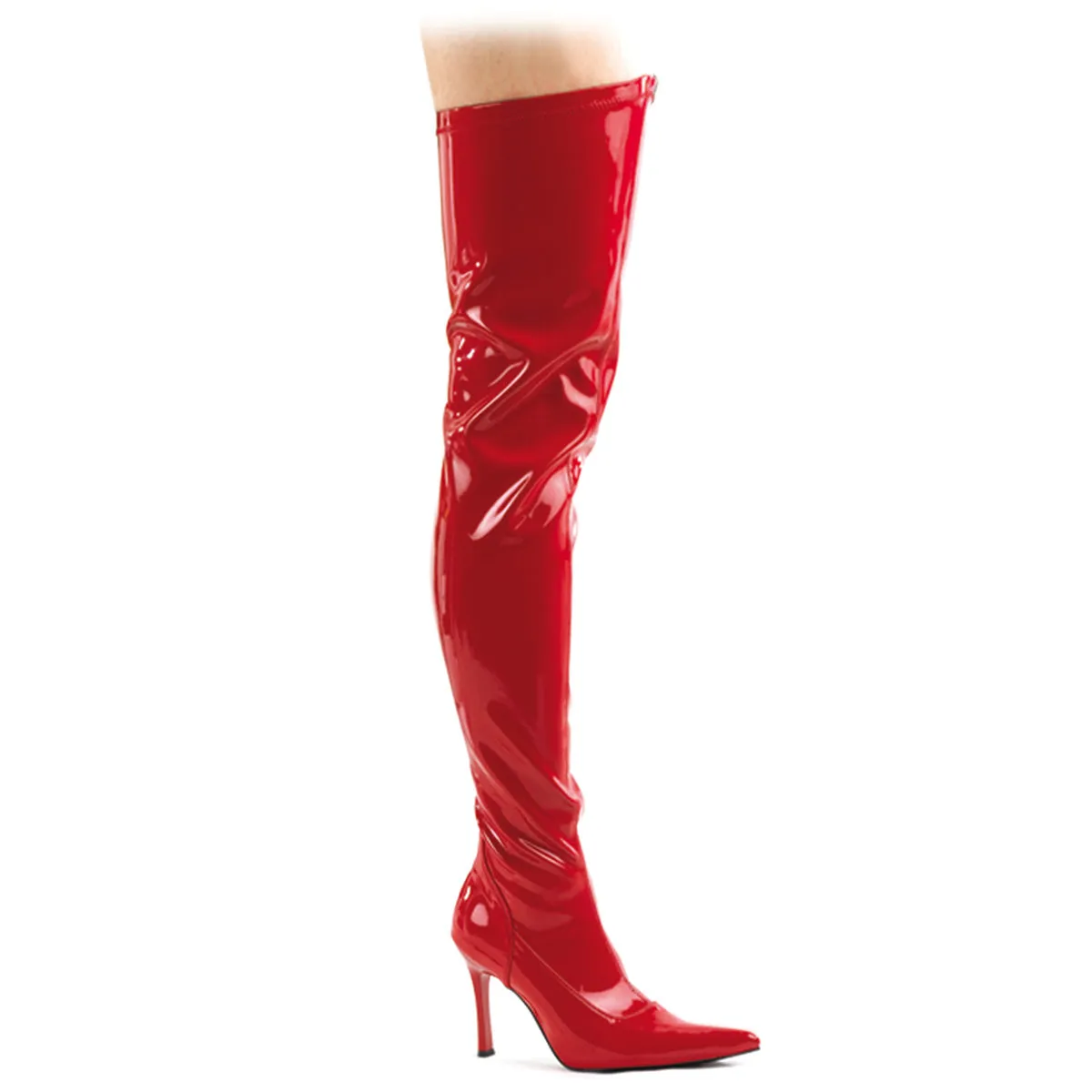 3 3/4" Stretch Thigh Hi Boots (LUST-3000)