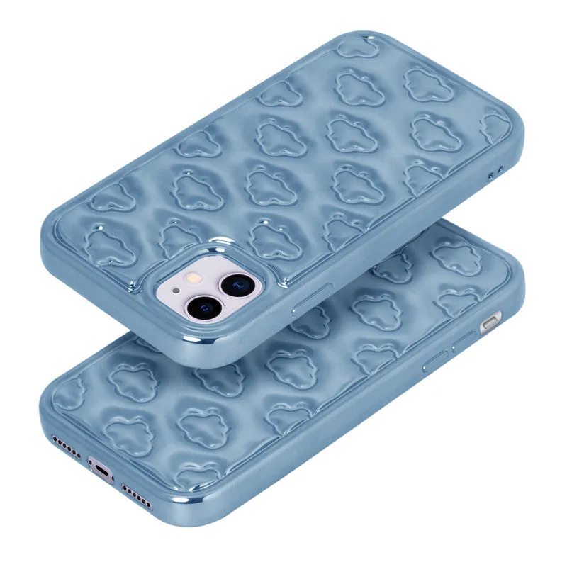 3D Cute Cloud Pattern Back Cover for Apple iPhone 11