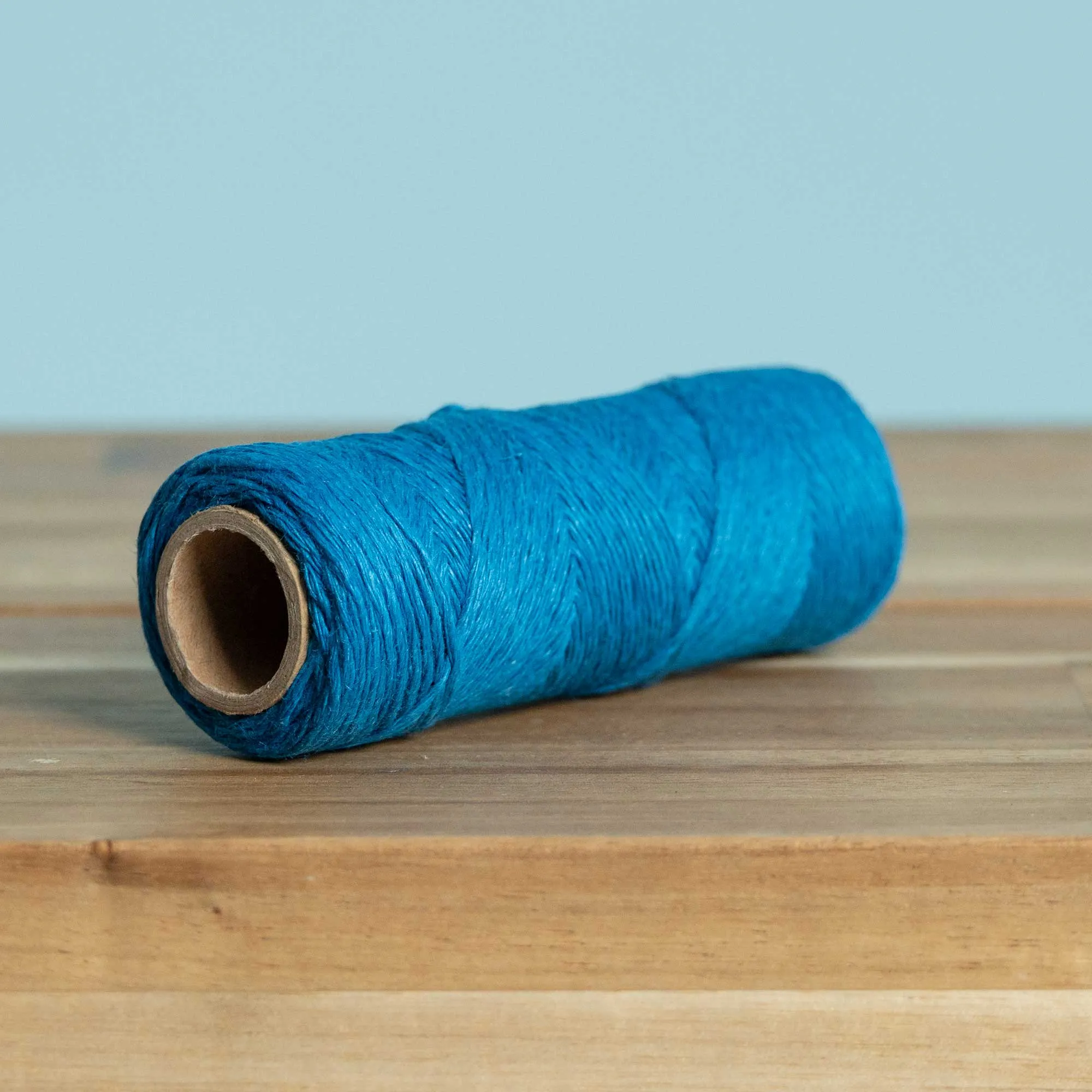 6-Strand Unwaxed 100% Organic Hemp Twine (Dyed) (Plastic-Free)