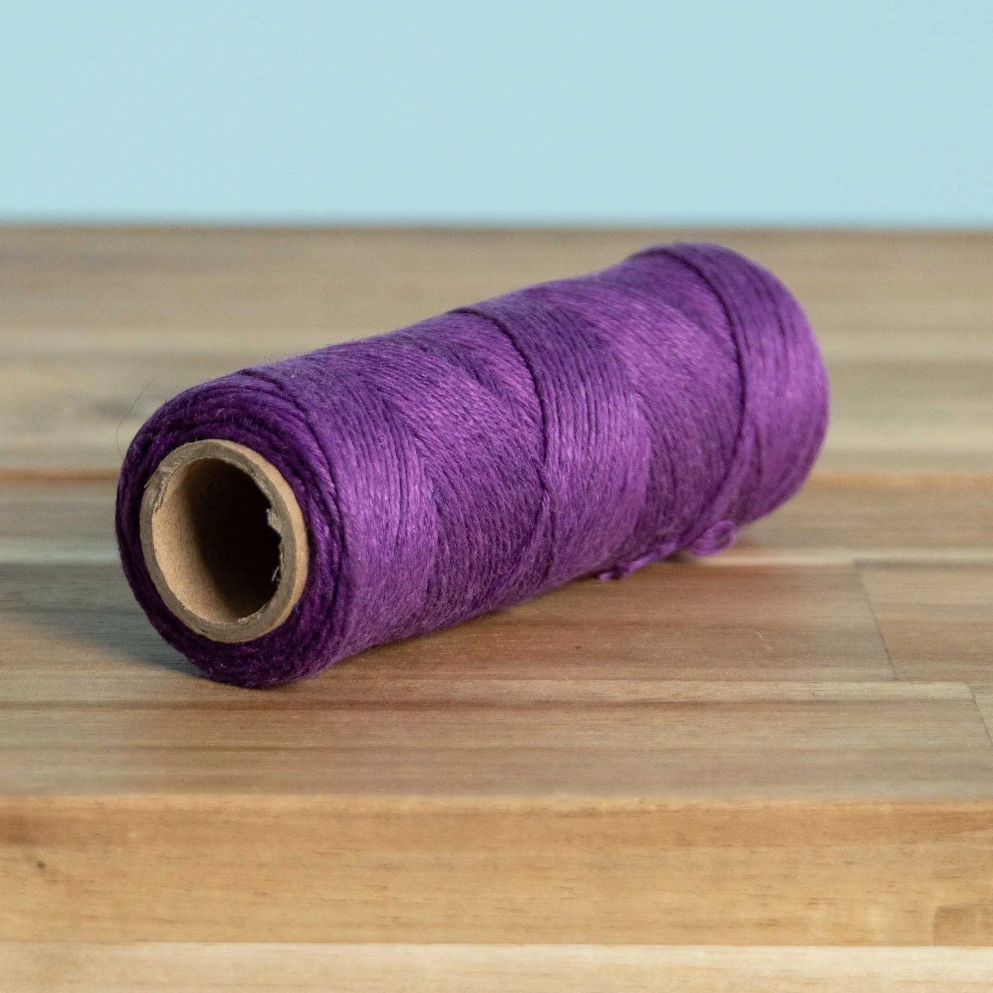 6-Strand Unwaxed 100% Organic Hemp Twine (Dyed) (Plastic-Free)