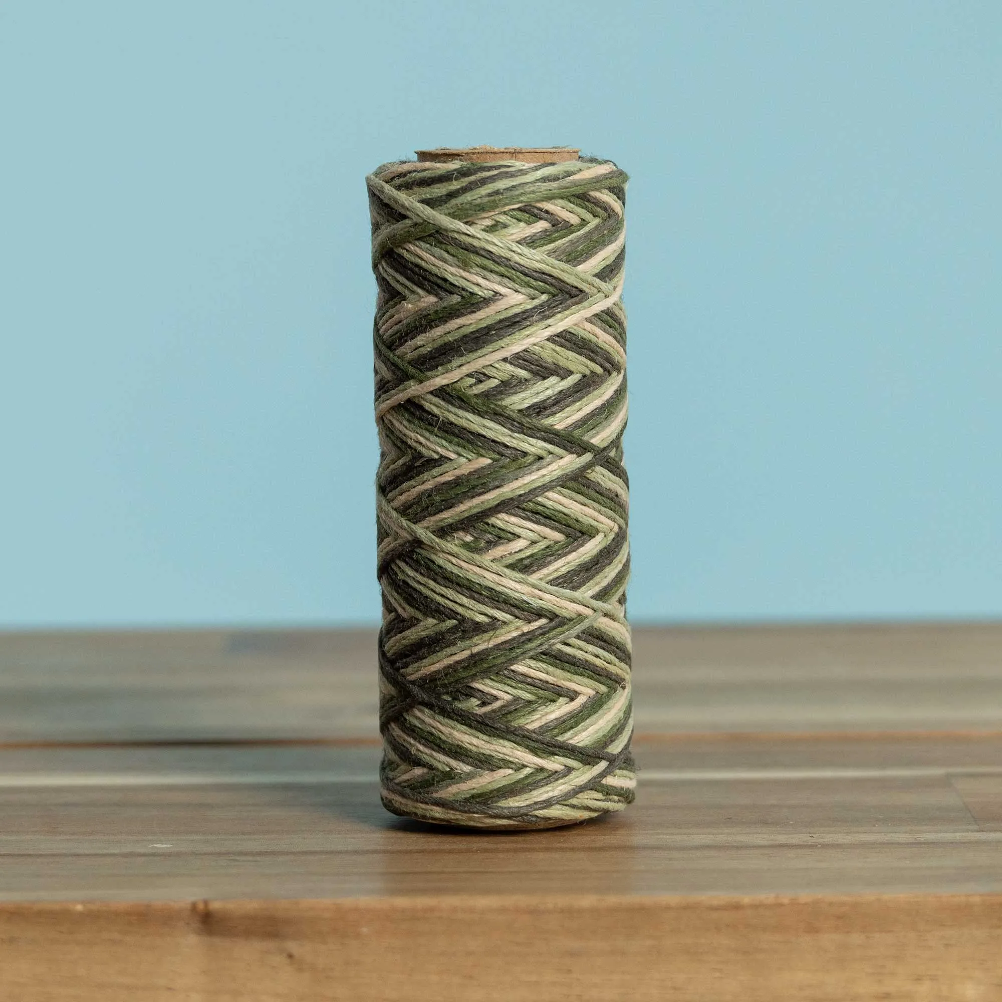 6-Strand Unwaxed 100% Organic Hemp Twine (Dyed) (Plastic-Free)