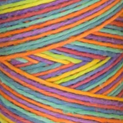 6-Strand Unwaxed 100% Organic Hemp Twine (Dyed) (Plastic-Free)