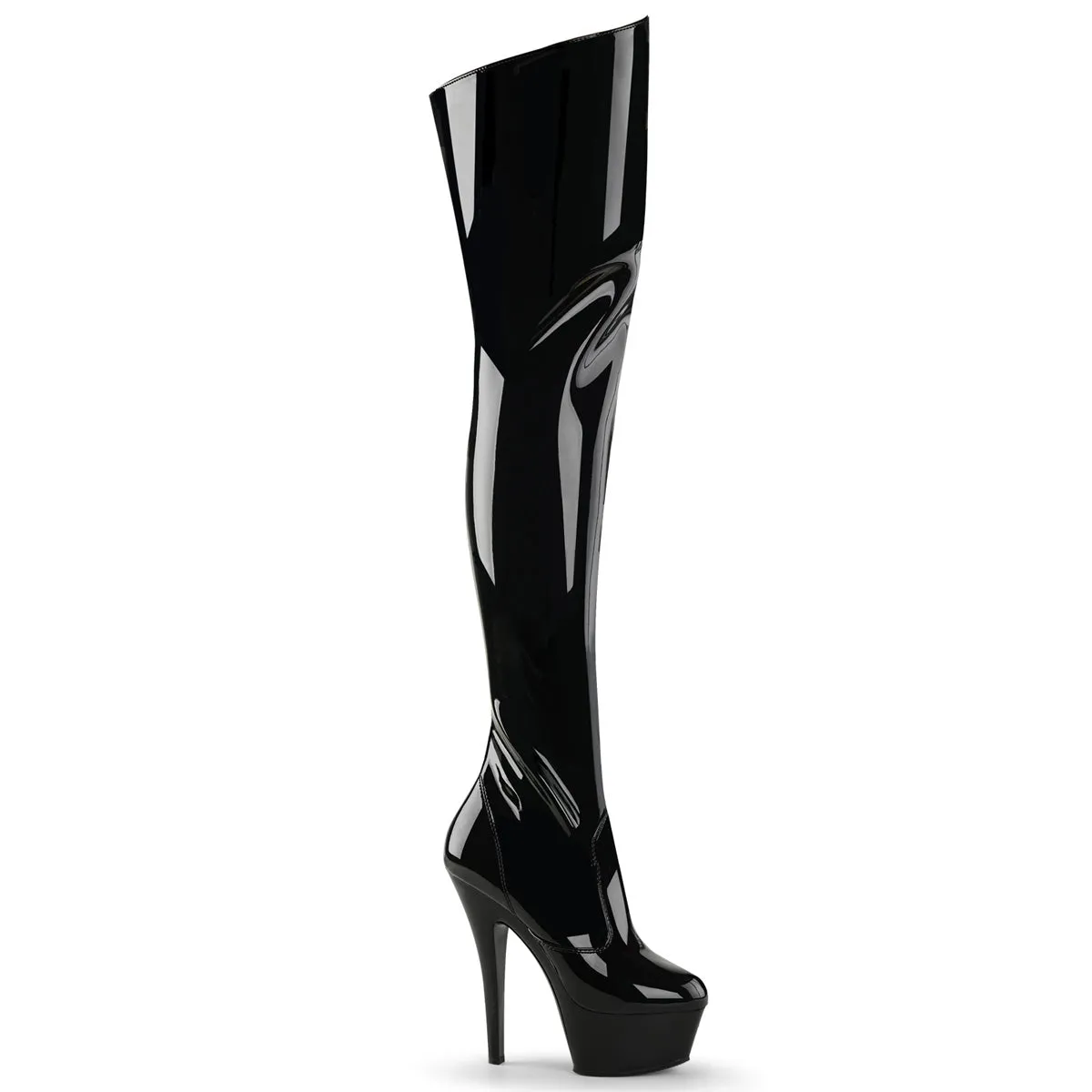 6" Stiletto Platform Thigh Boot (KISS-3010)