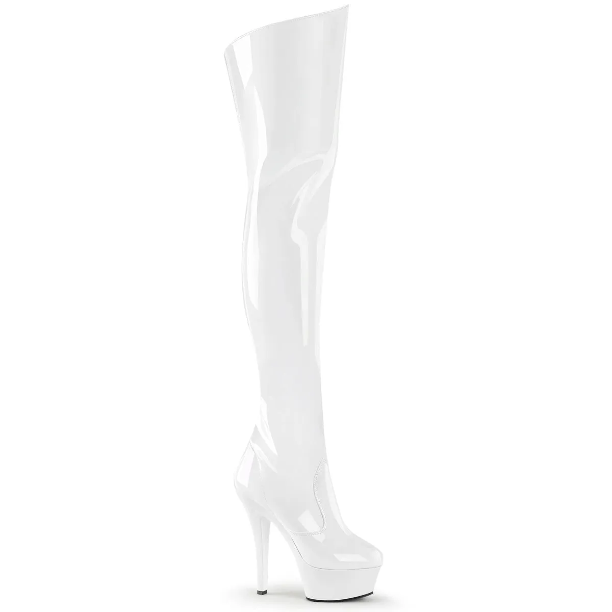 6" Stiletto Platform Thigh Boot (KISS-3010)