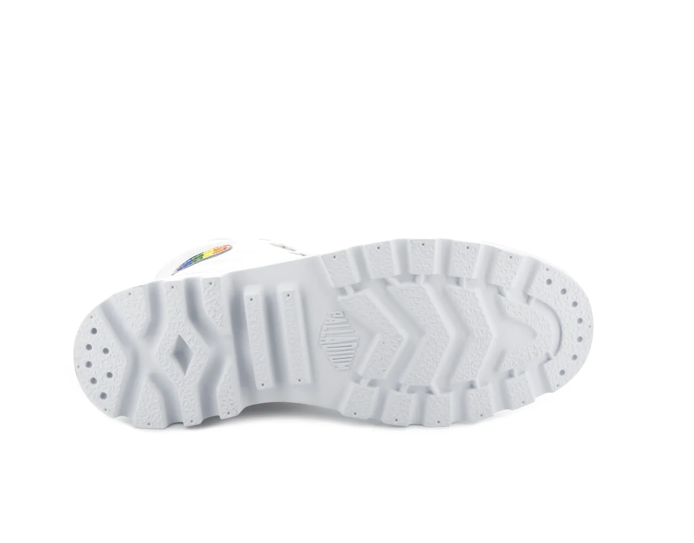 76521-132-M | PAMPA PRIDE | WHITE/RAINBOW