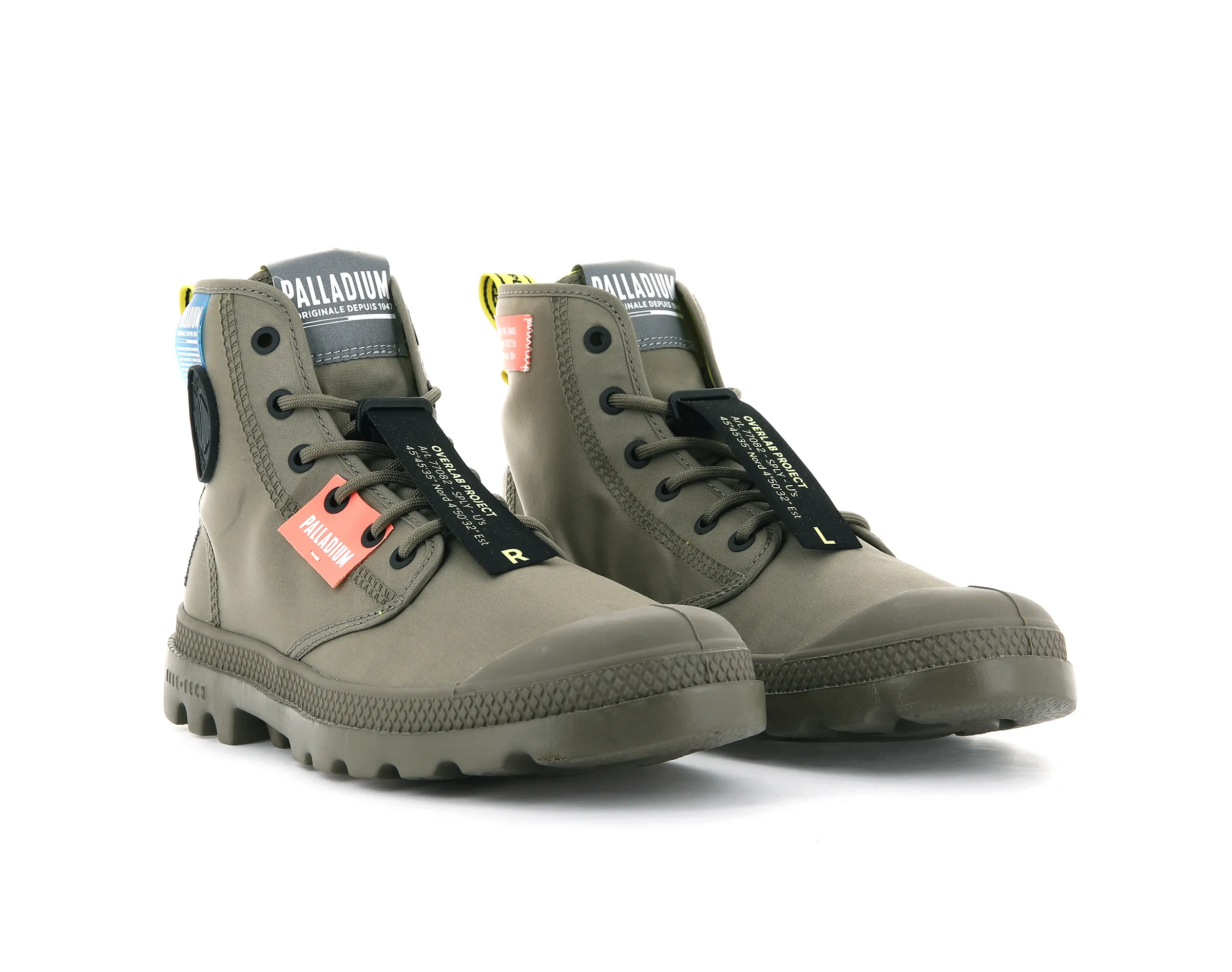 77082-308-M | PAMPA LITE OVERLAB NEON | DUSKY GREEN