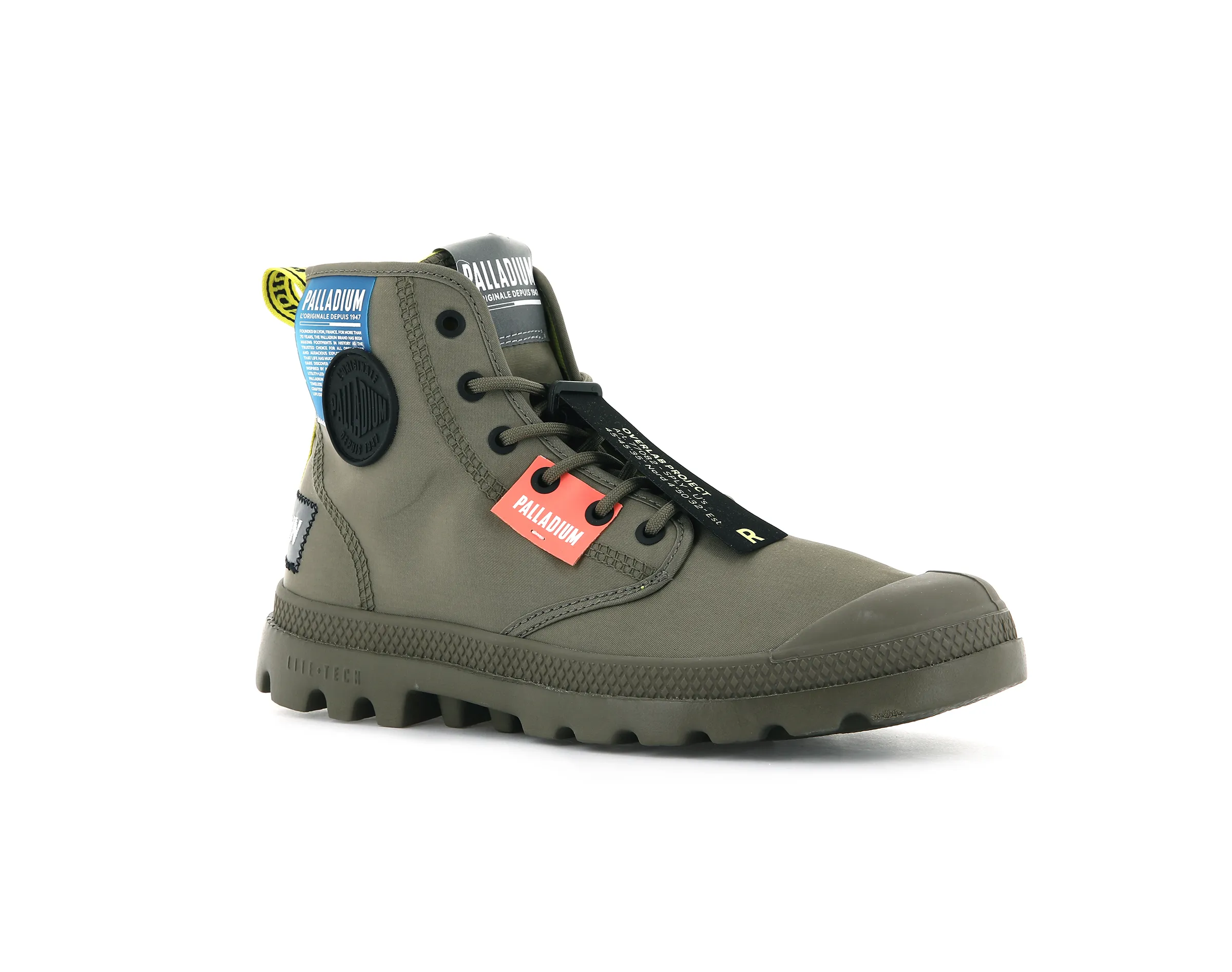 77082-308-M | PAMPA LITE OVERLAB NEON | DUSKY GREEN