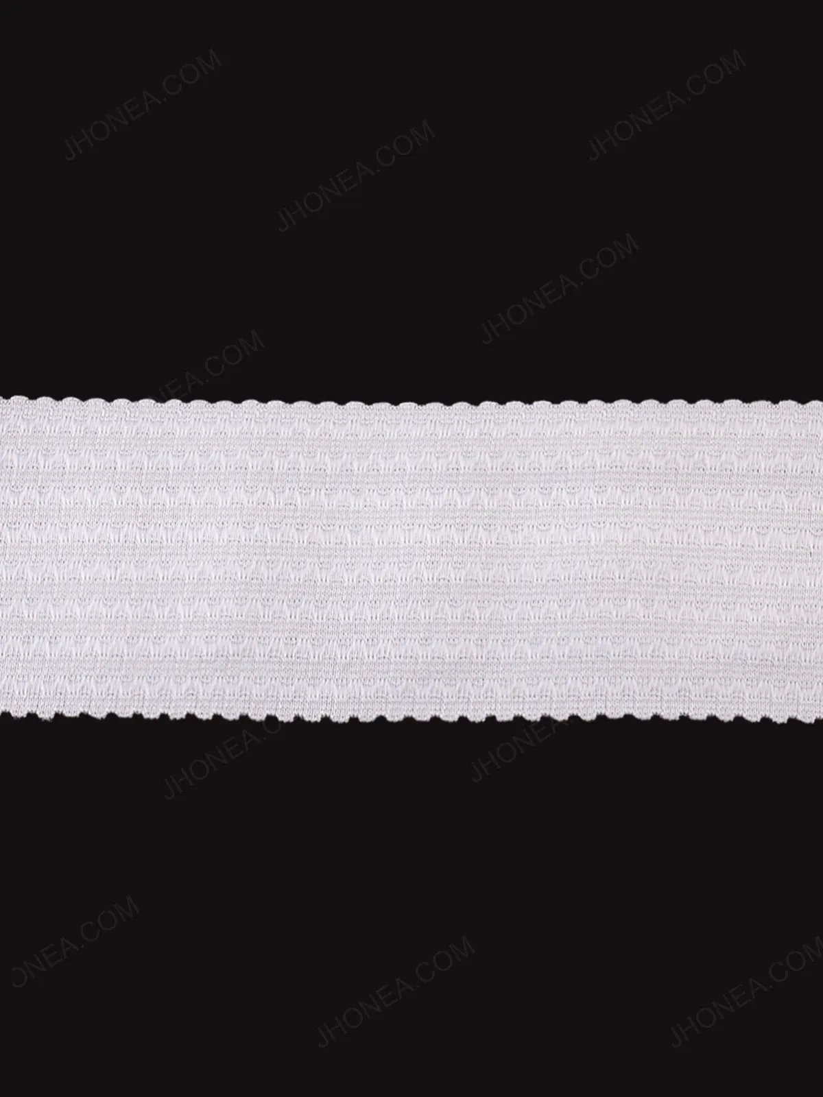 7cm Wide White Elastic Lace for Men/Women/Kids Clothing