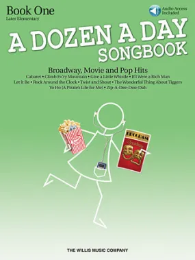 A Dozen A Day Songbook - Book 1 (Later elementary)