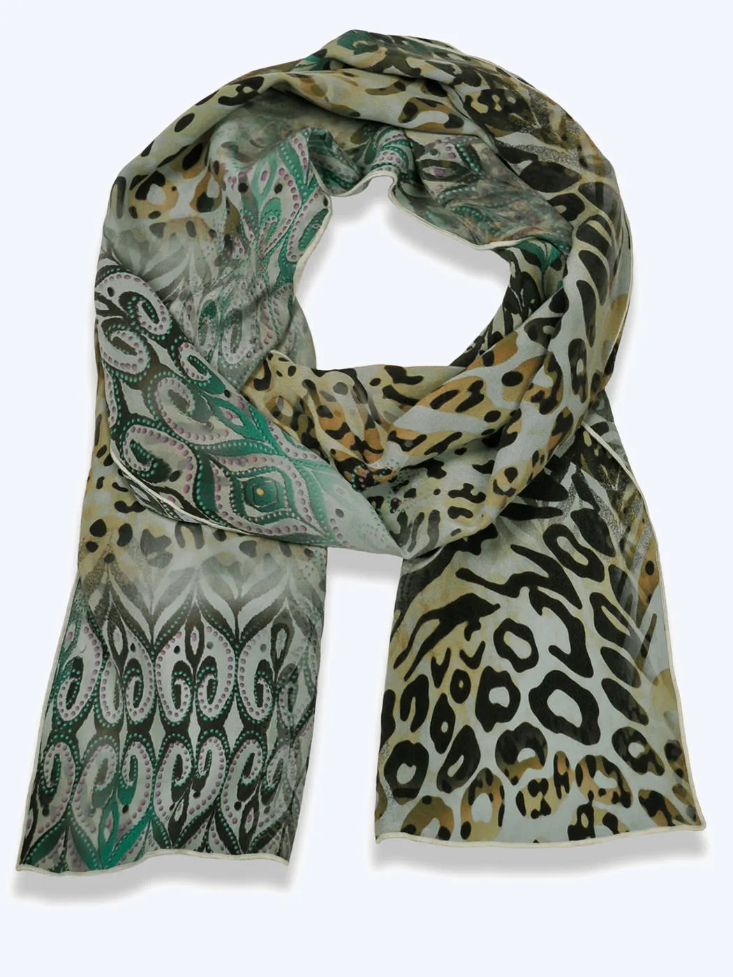 Acacia Washable Silk Scarf