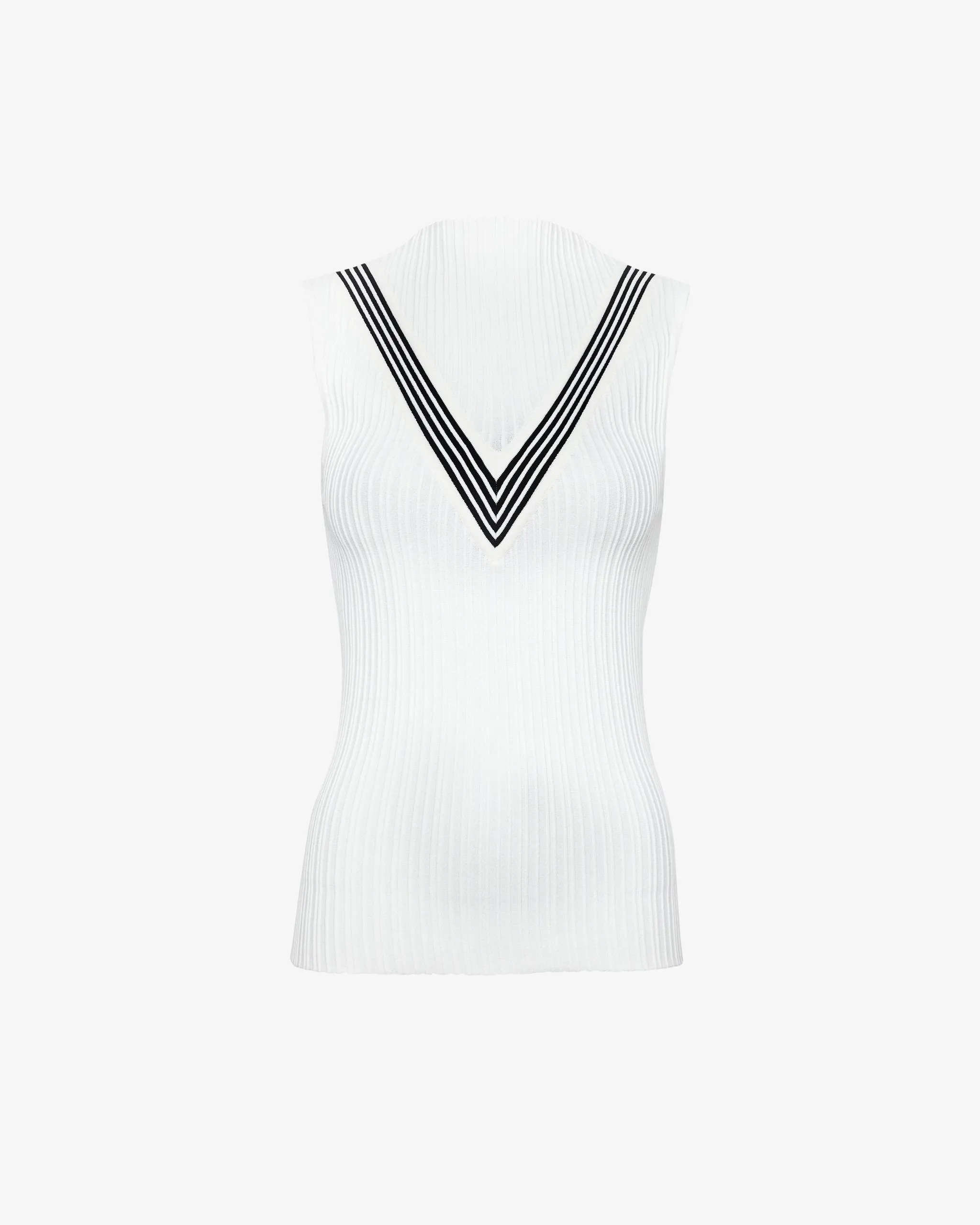 ACE SLEEVELESS MOCKNECK