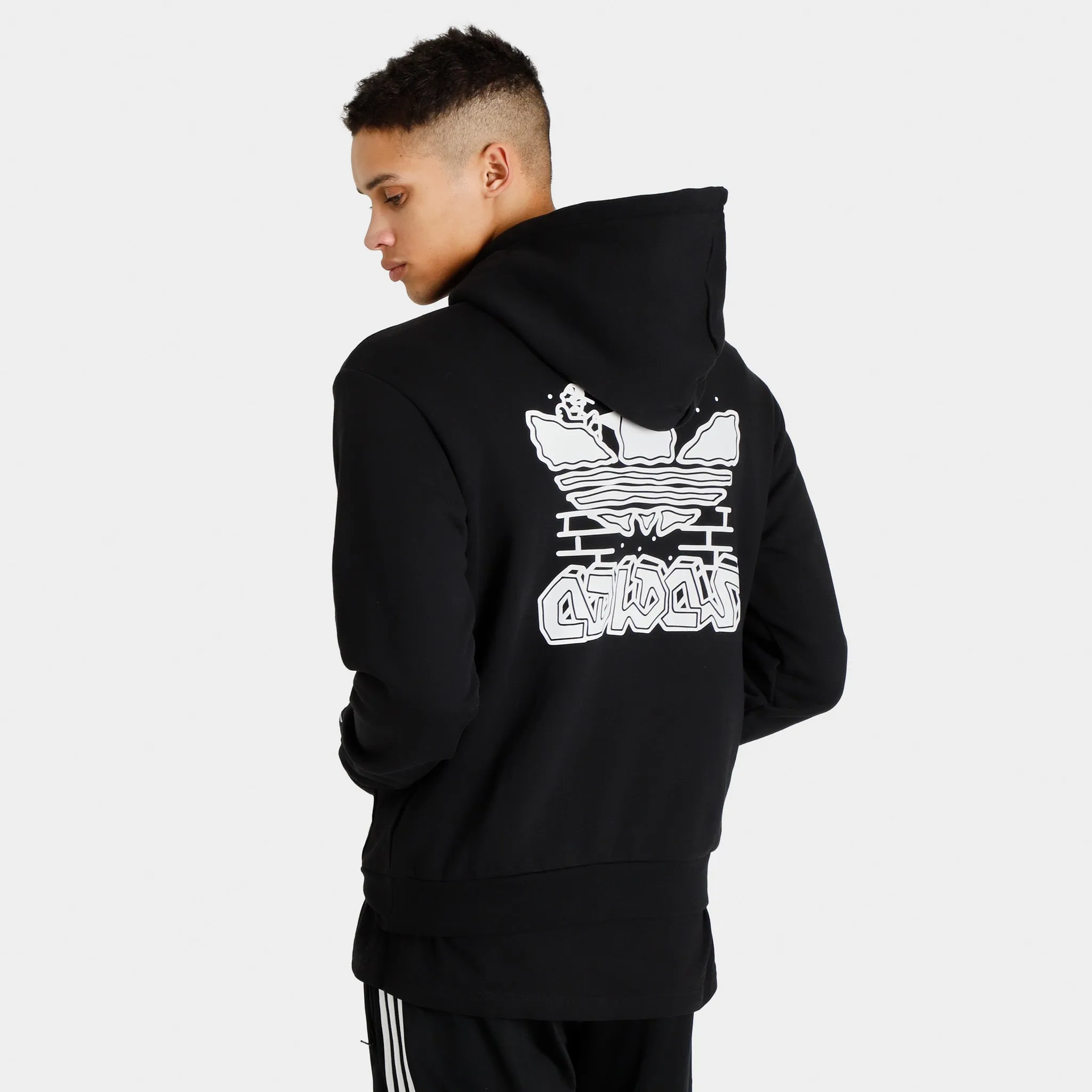 adidas Fuzi TS Pullover Hoodie / Black