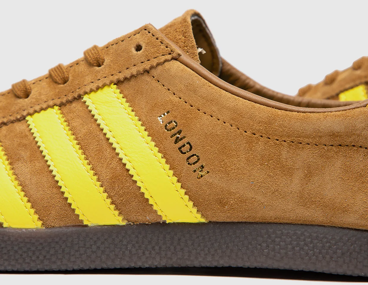 adidas Originals London Pack Bronze Strata / Impact Yellow - Gold Met - size? exclusive