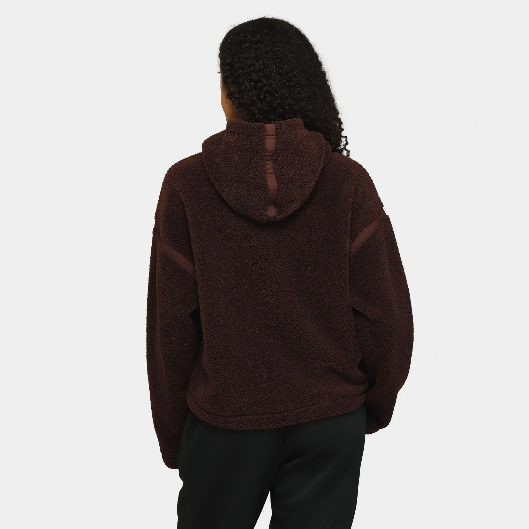 adidas Originals Women's Premium Essentials Pullover Hoodie / Shadow Brown