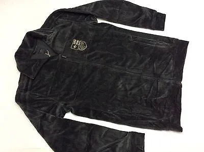 Adidas Skateboarding Shield Velour Track Top Black Style # (958907)