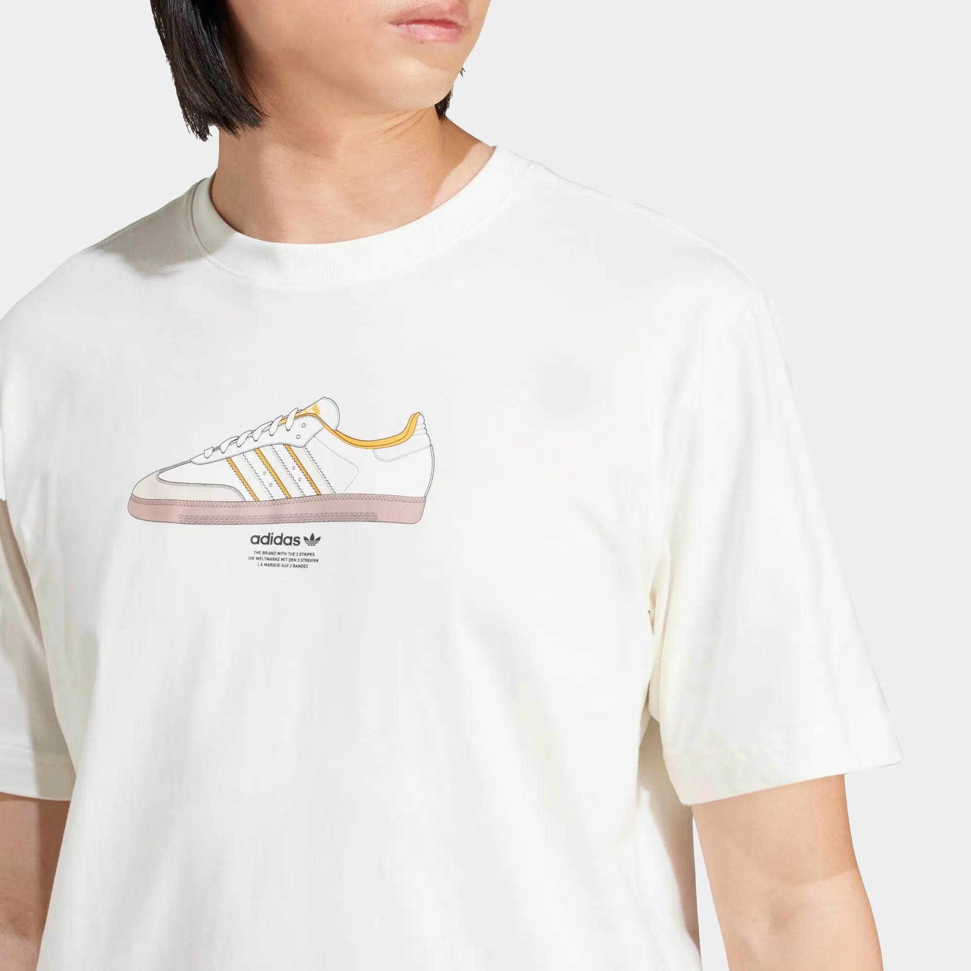 adidas Trefoil Series T-Shirt / Off White