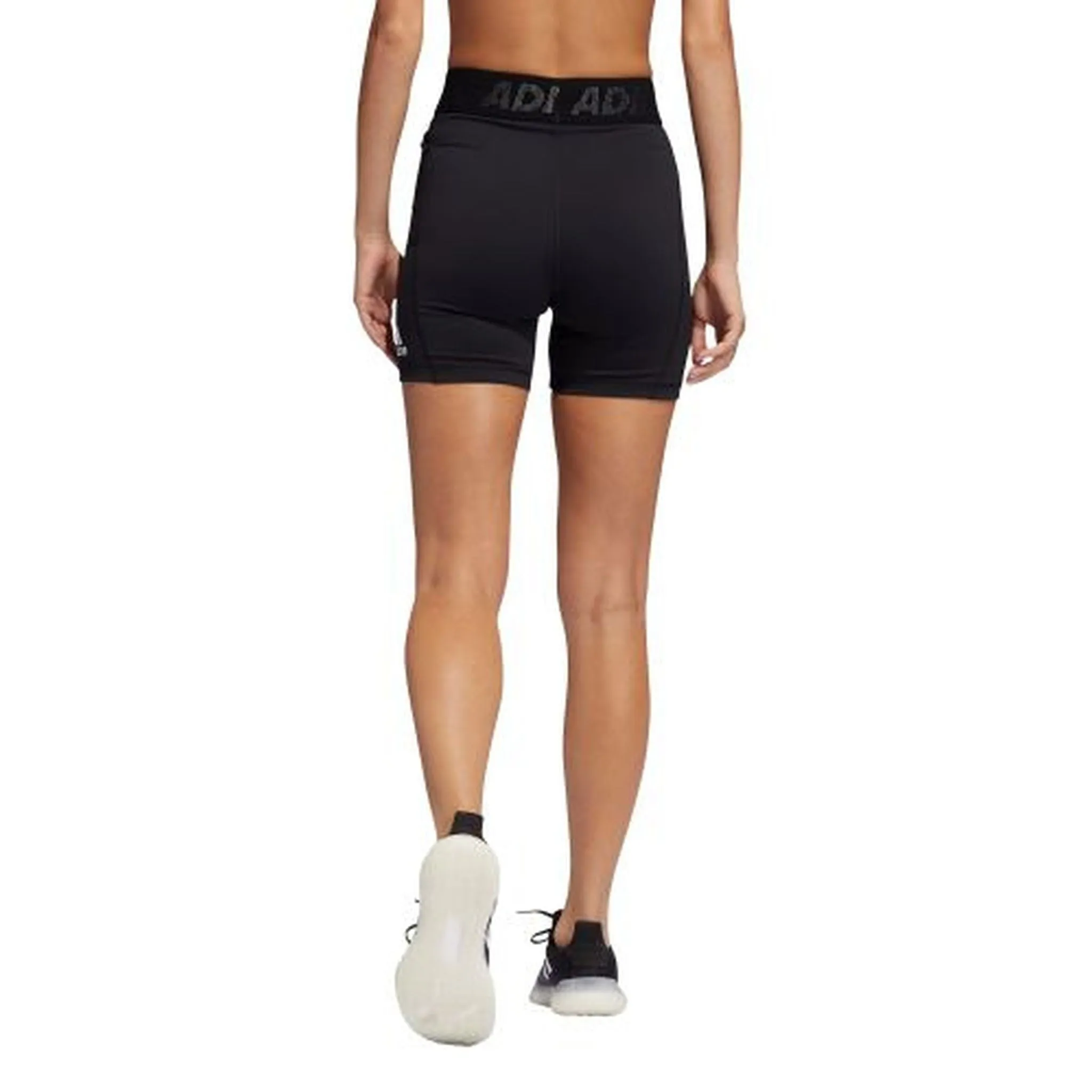 Adidas Womens Techfit Badge of Sport 5-inch Short