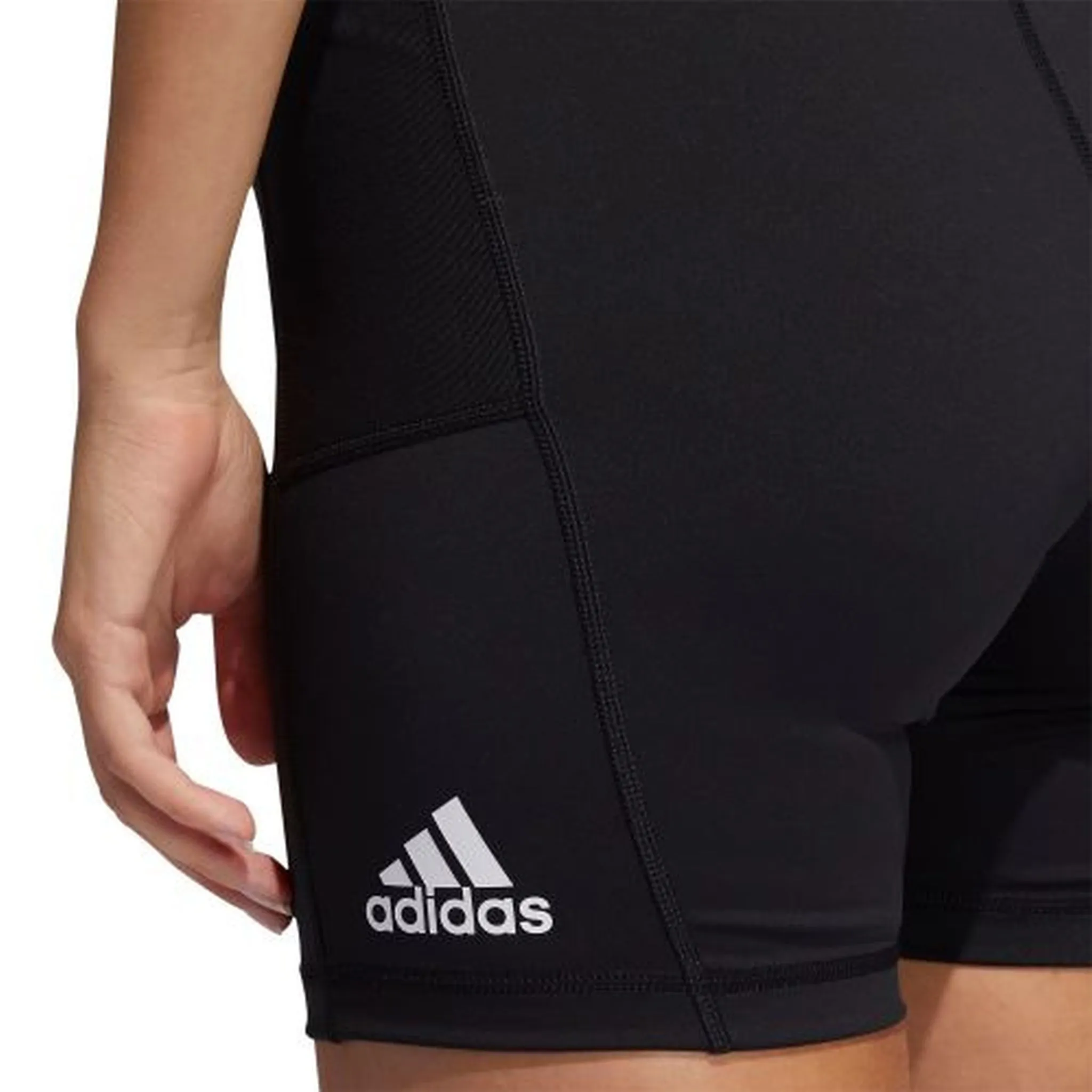 Adidas Womens Techfit Badge of Sport 5-inch Short