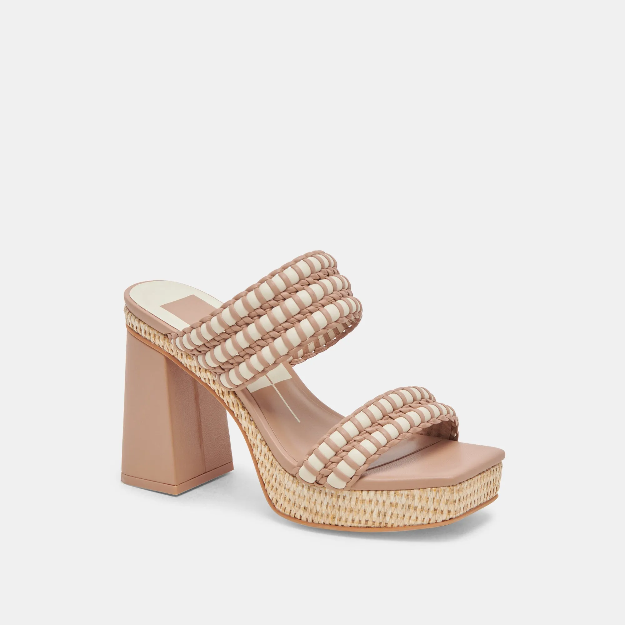 ALFRED HEELS IVORY MULTI STELLA