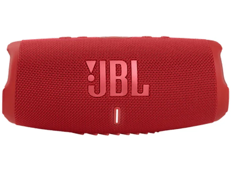 Altavoz inalámbrico - JBL Charge 5, 40 W, 20 horas, IP67, PartyBoost, USB Tipo-C, Rojo