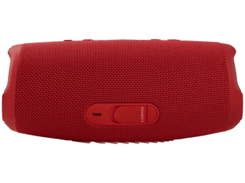 Altavoz inalámbrico - JBL Charge 5, 40 W, 20 horas, IP67, PartyBoost, USB Tipo-C, Rojo