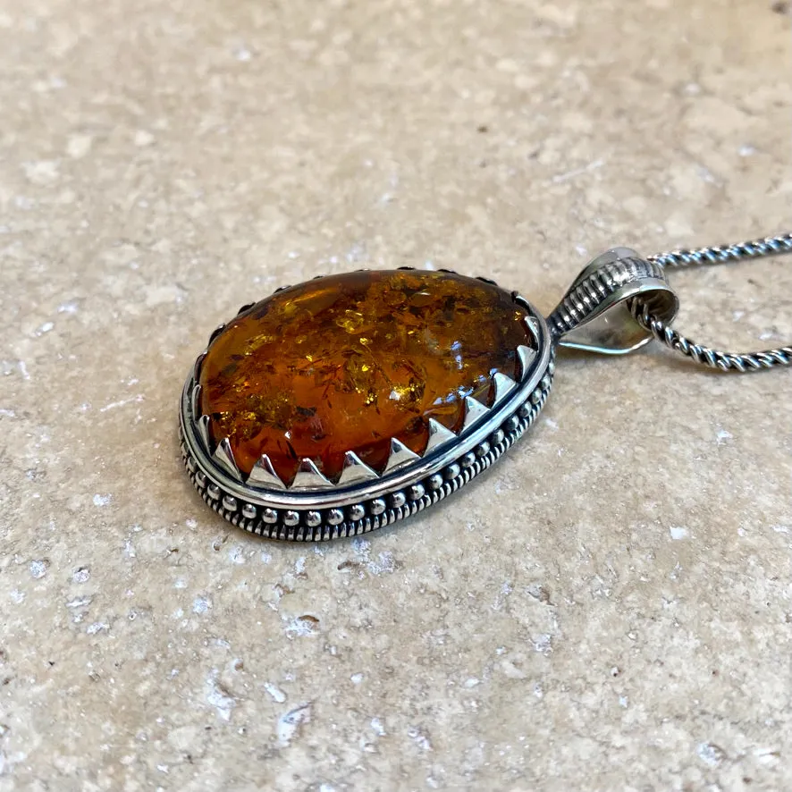 Amber Pendant - Anjali