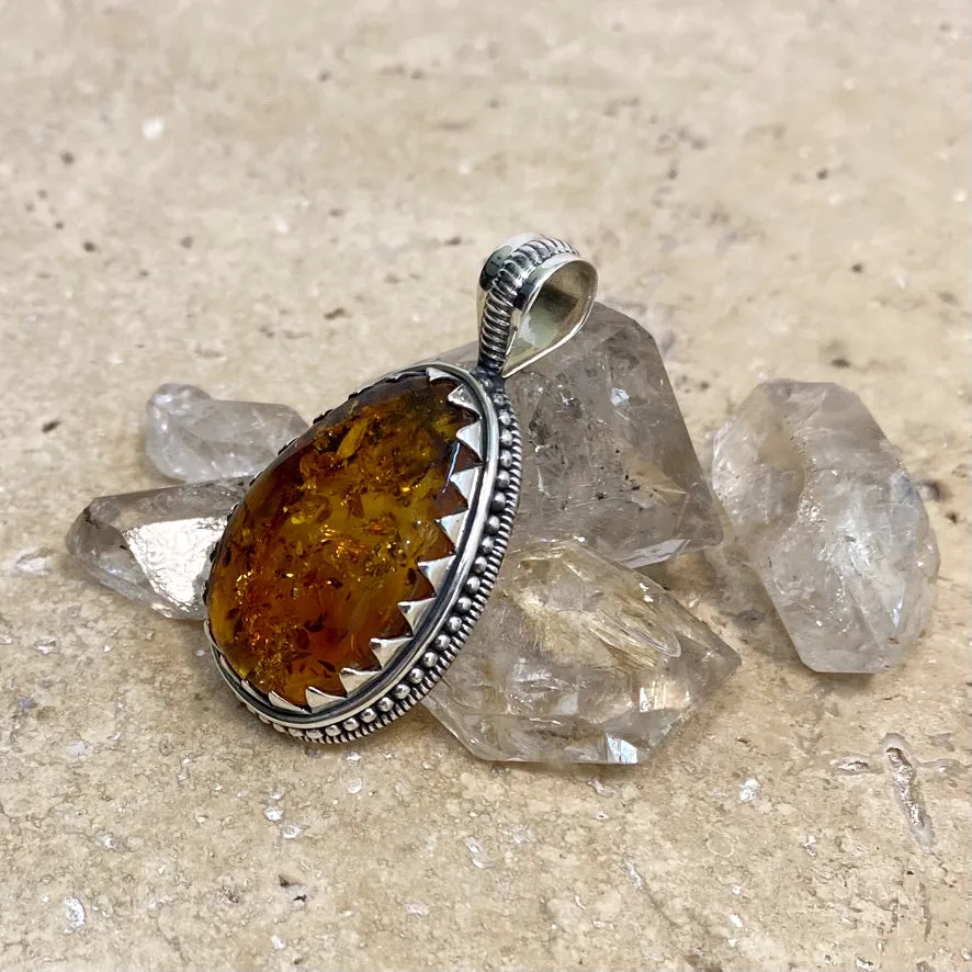 Amber Pendant - Anjali