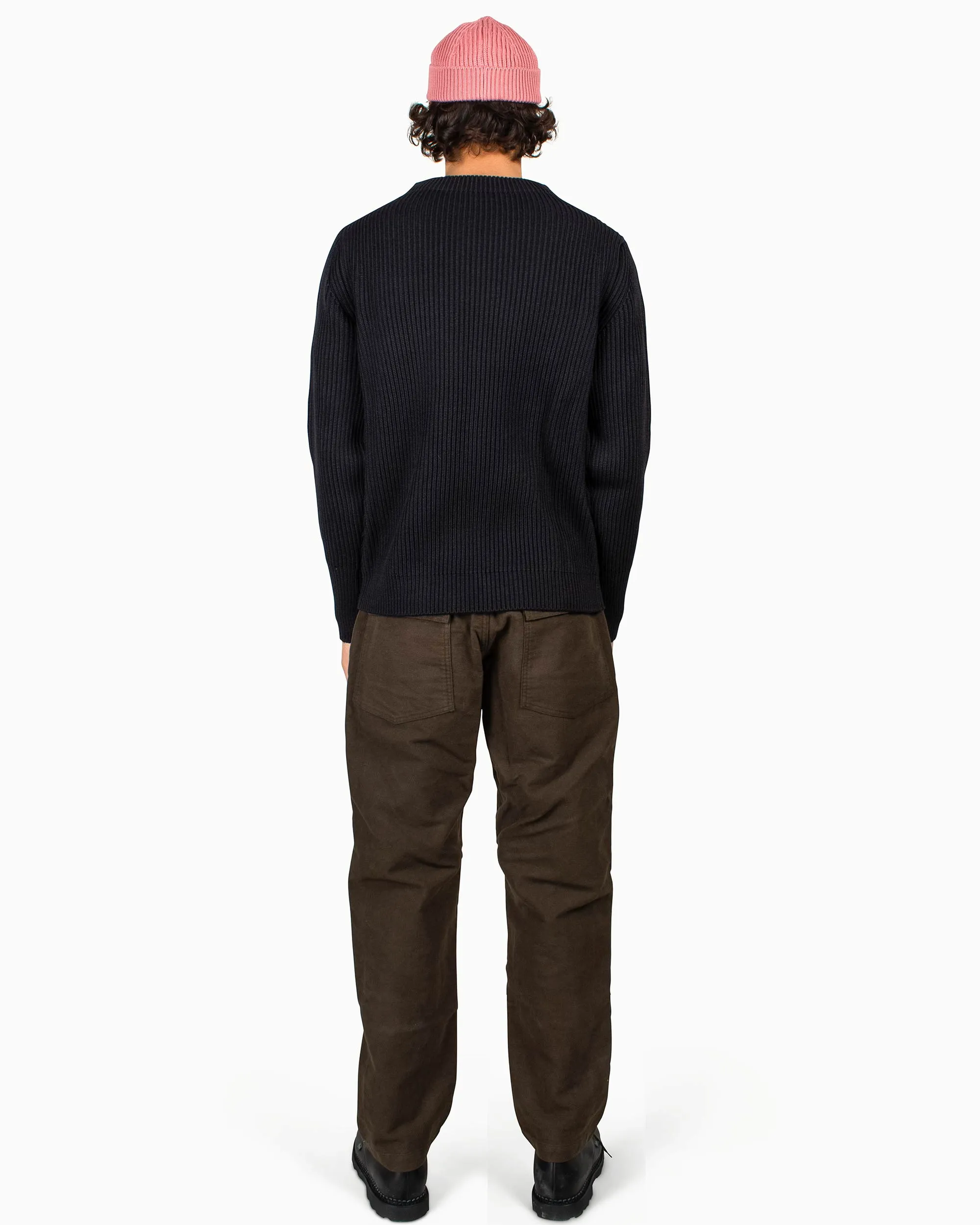 Andersen-Andersen Navy Crewneck Black