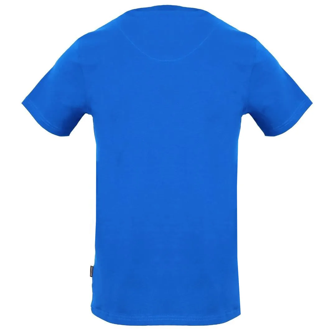 Aquascutum Signature Logo Blue T-Shirt