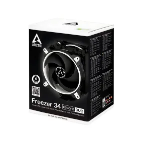 Arctic Freezer 34 eSports DUO CPU Cooler - White