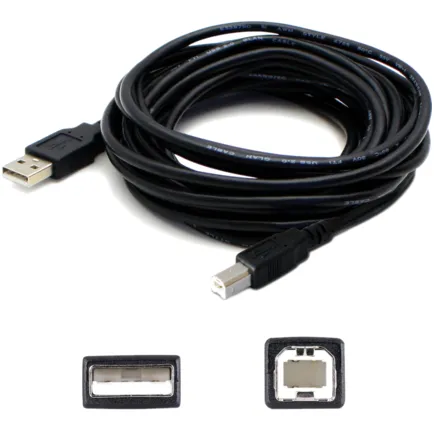 Arduino USB Cable (A to B) Blue/Black