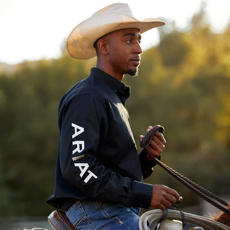 Ariat Mens Team Logo Twill Fitted Shirt Style 10034231