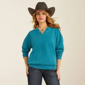 Ariat Women's Ocean Depths Unwind Long Sleeve Sweatshirt 10052556