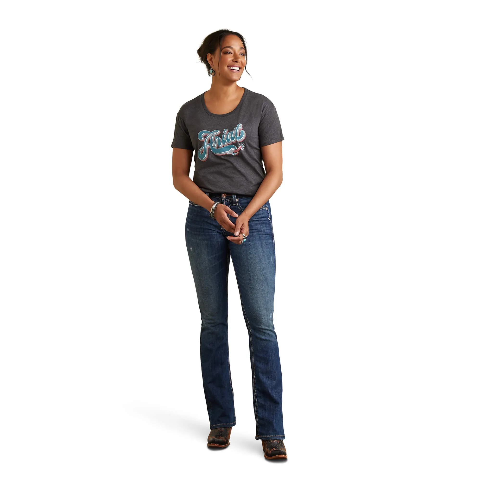 Ariat Women's Spur Script Tee