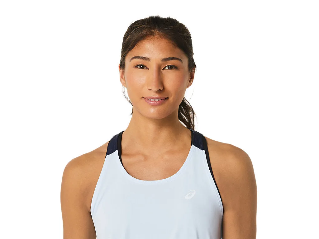 Asics Women Court Tank Soft Sky/Midnight