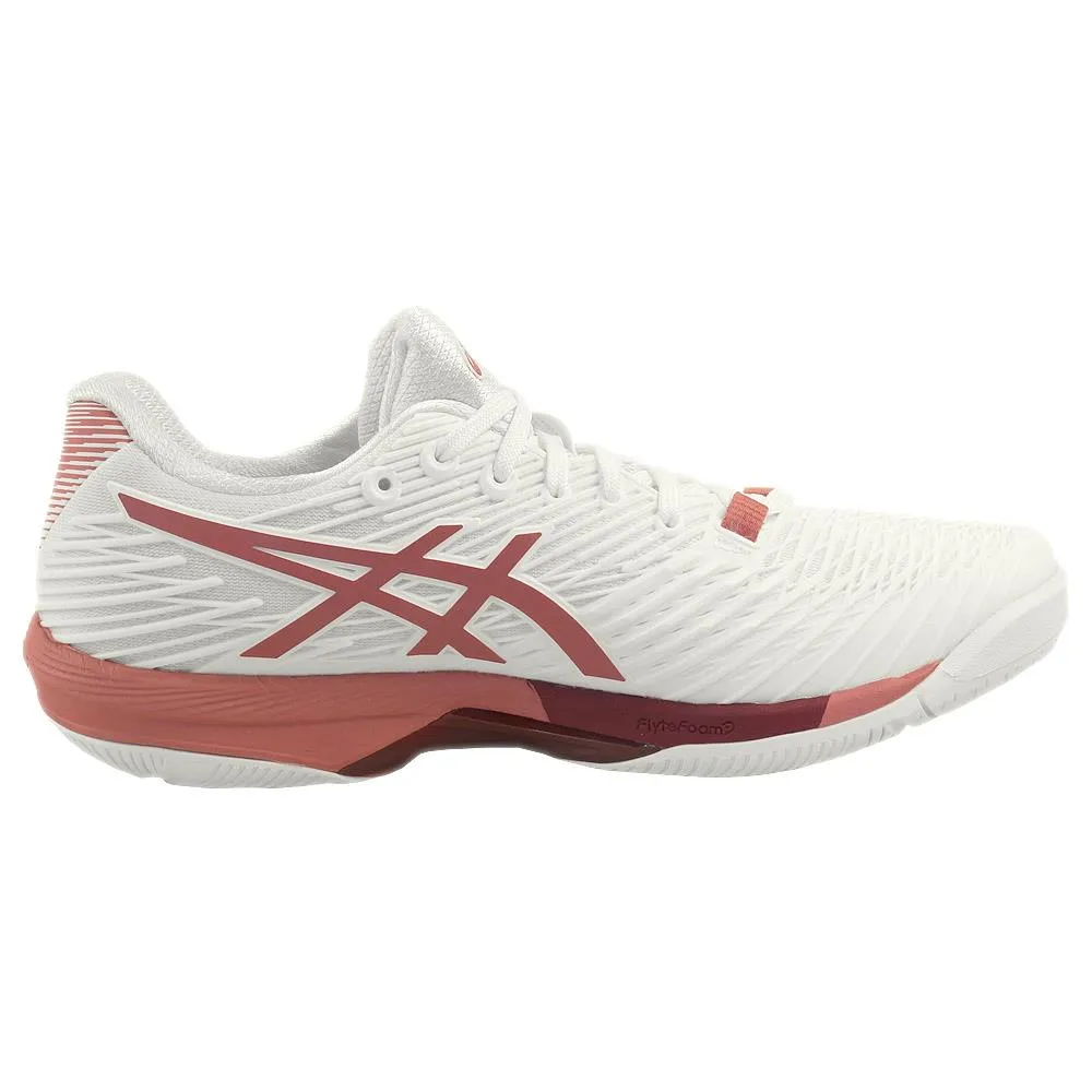 Asics Women's Solution Speed FF 2 - White/Light Garnet