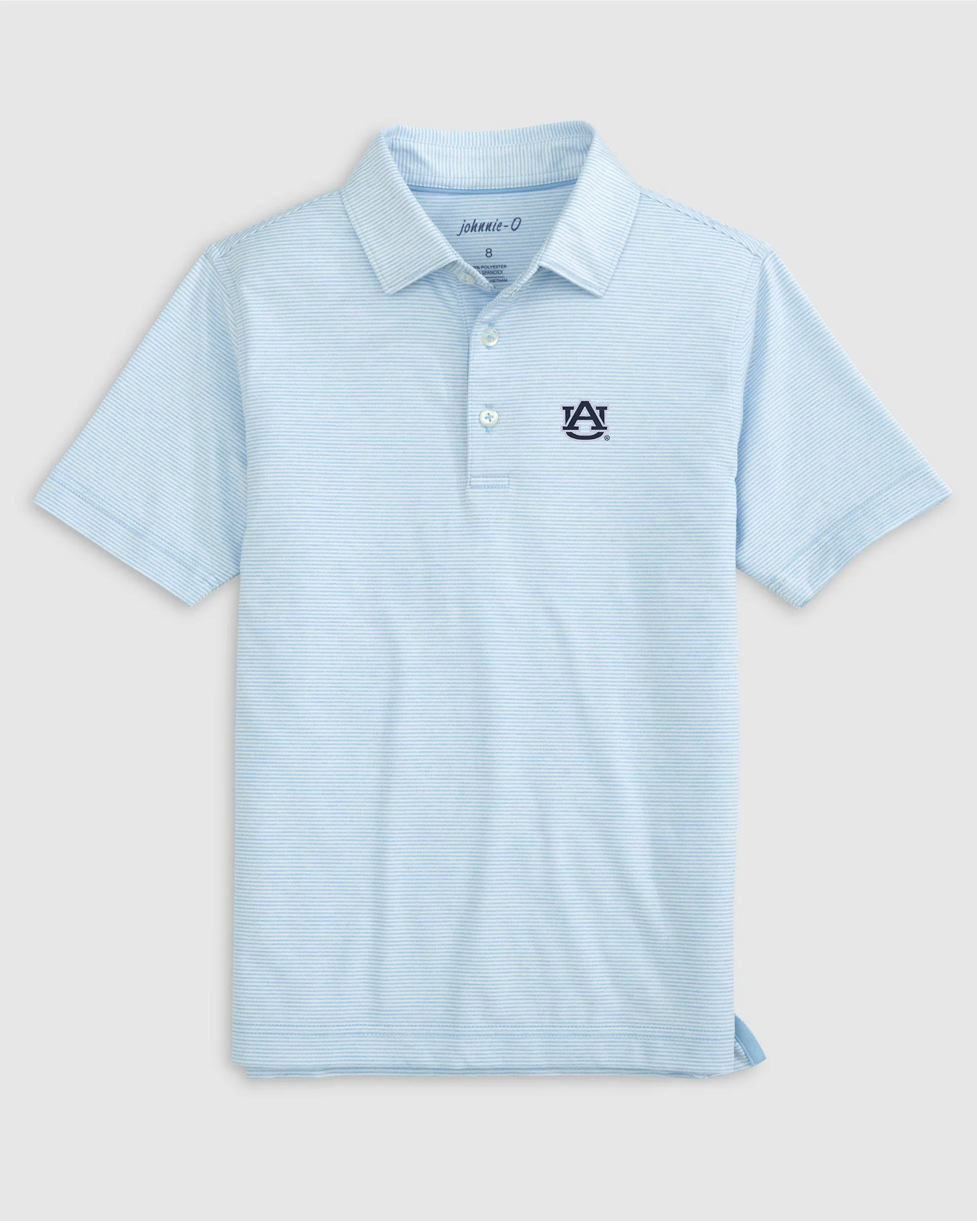 Auburn Lyndonn Jr. Striped Jersey Performance Polo