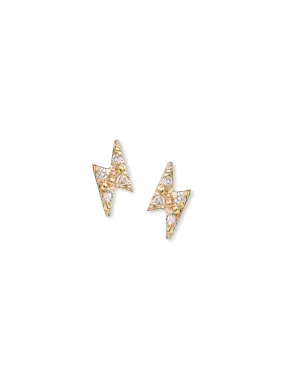 Aztec Mini Lightning Bolt Stud