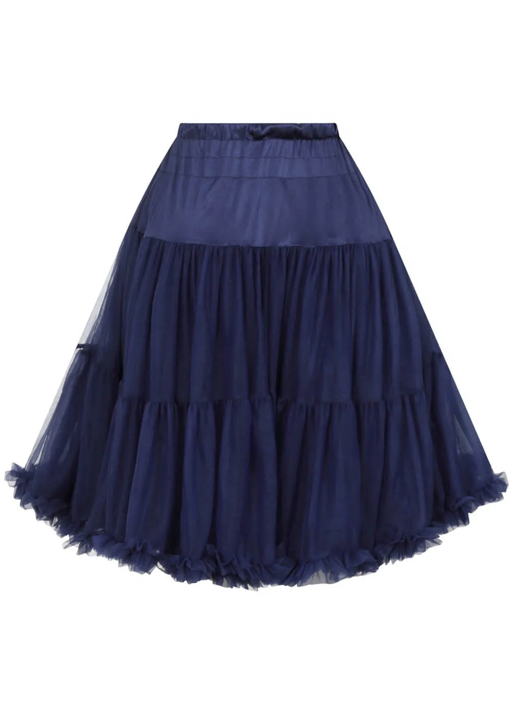 Banned 50's Petticoat Long Night Blue