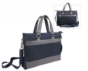 BD 0549 - Nylon and PU Document Bag