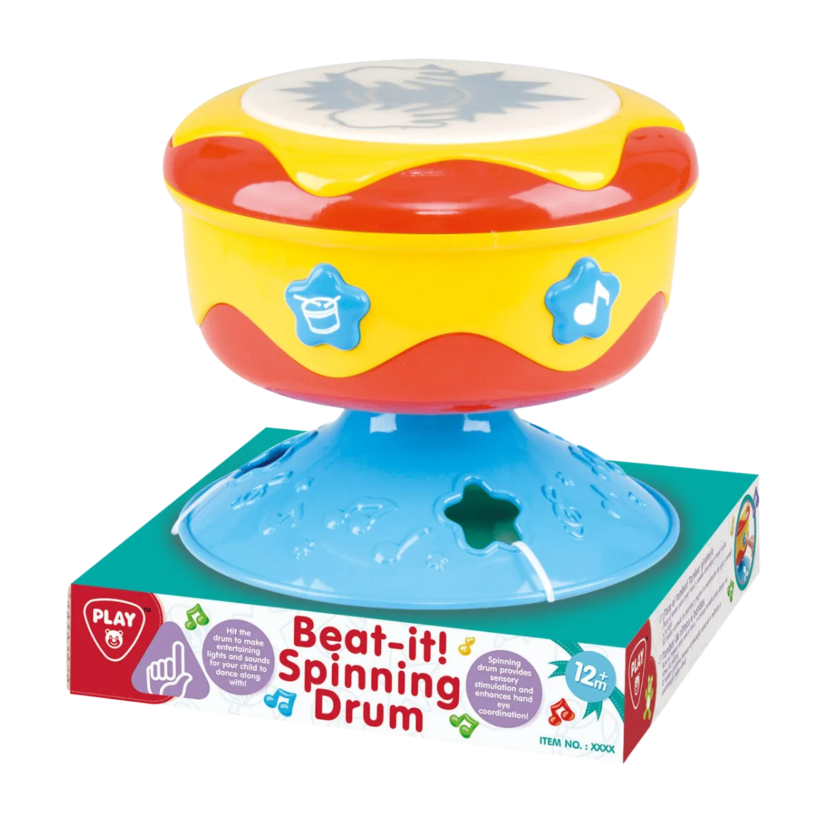 Beat-It Spinning Drum