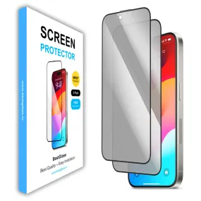 BestGlass Privacy Screen Protector for iPhone (Pack of 2)