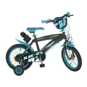 Bicicletta Blue Ice 14115 14" Nero Azzurro