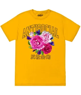 BIG SIZE-ANTISOCIAL KANJI BOUQUET TEE