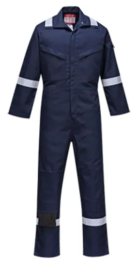 Bizflame Ultra Flame Retardant Industrial Hi Vis Coverall - FR93