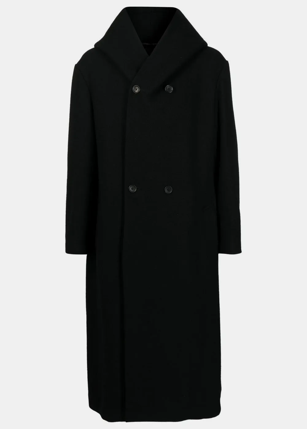 Black 'It's All Over For Us' Coat