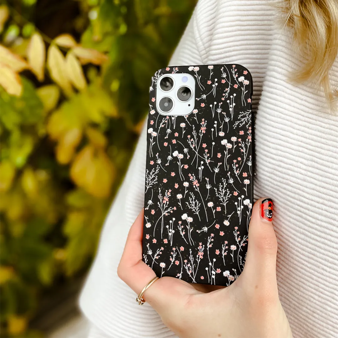 Black Night Garden iPhone 12/ iPhone 12 Pro Case