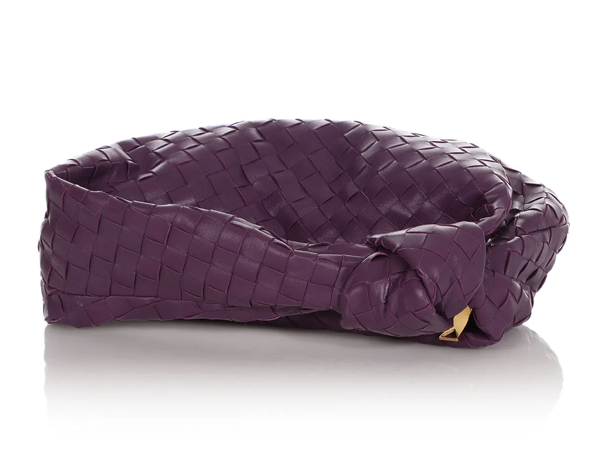 Bottega Veneta Purple Teen Jodi Hobo